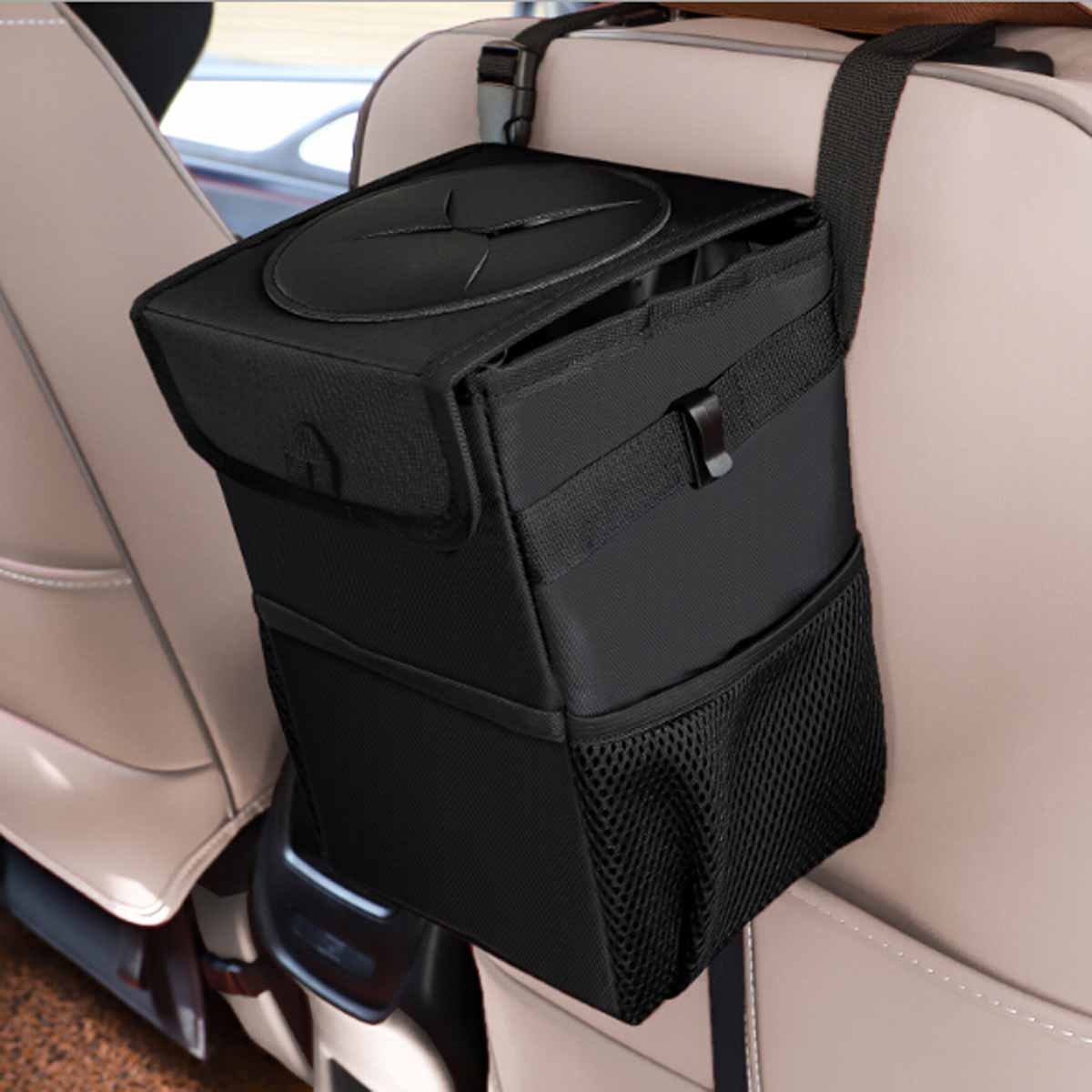 Details about   Storage Car Trash Bag Sundries Holder Oxford Cloth Back Seat Organizer Dustbin 